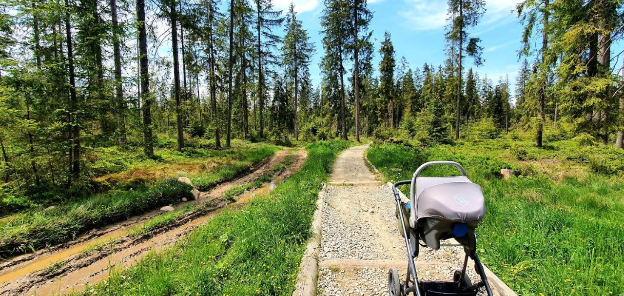 Eco Domek Z Duzym Ogrodem I Widokiem Murzasichle Kültér fotó